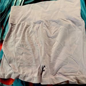 Light pink biker shorts